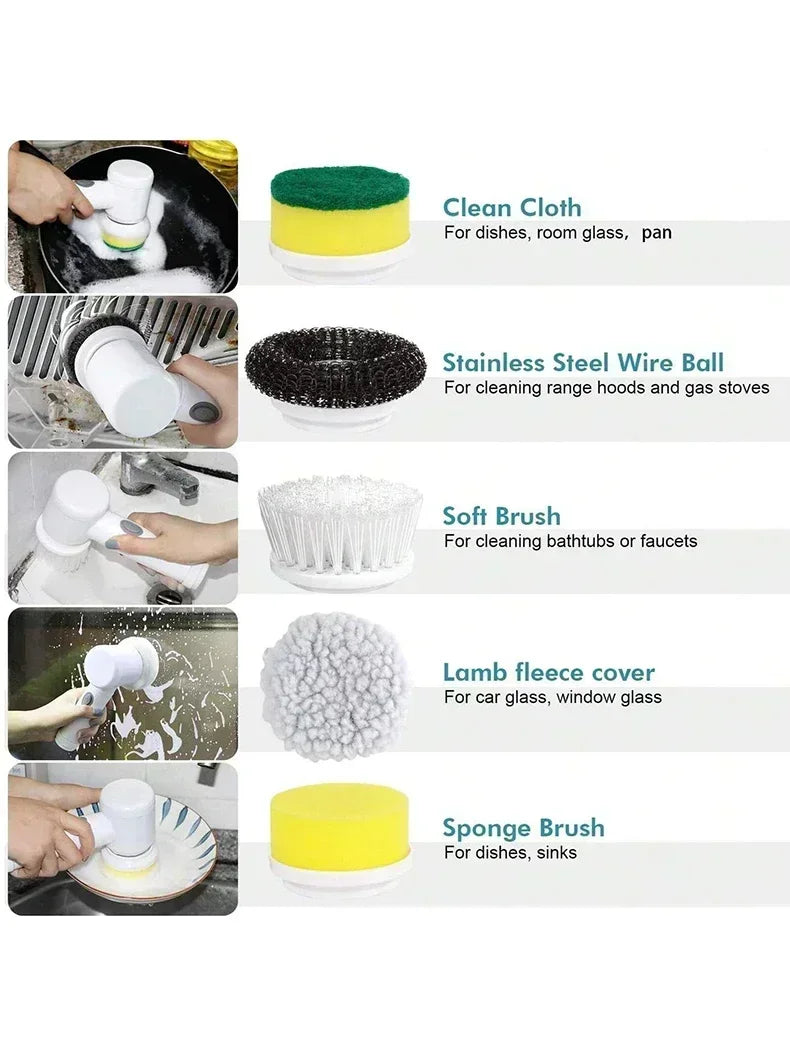 Wireless USB Magic Dish Scrubber