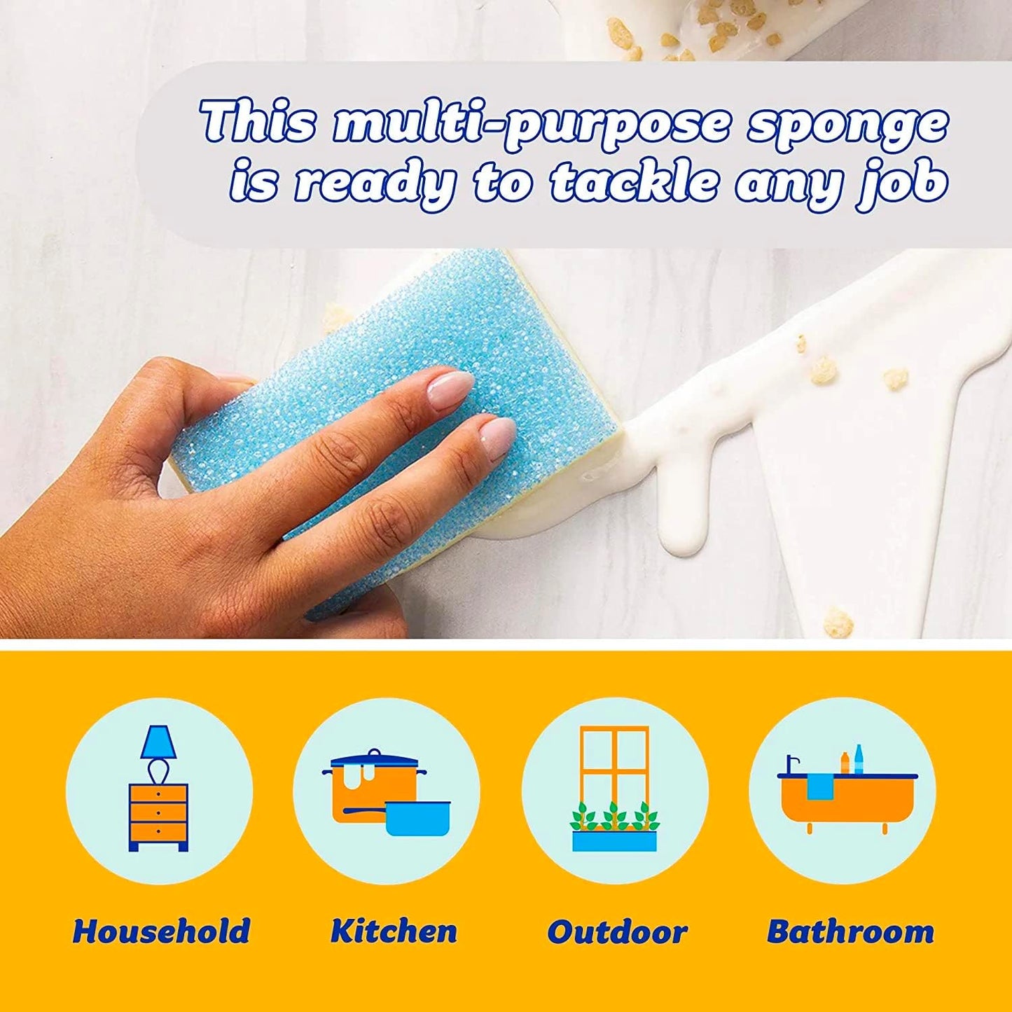 Sponge Daddy Scrubber Magic