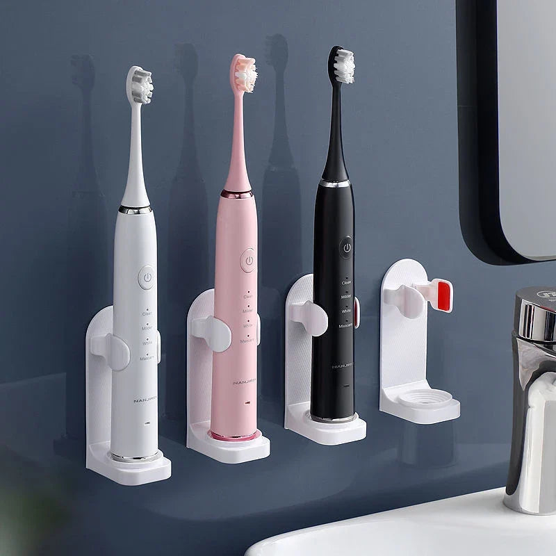 Sleek Wall-Mounted Toothbrush Holder