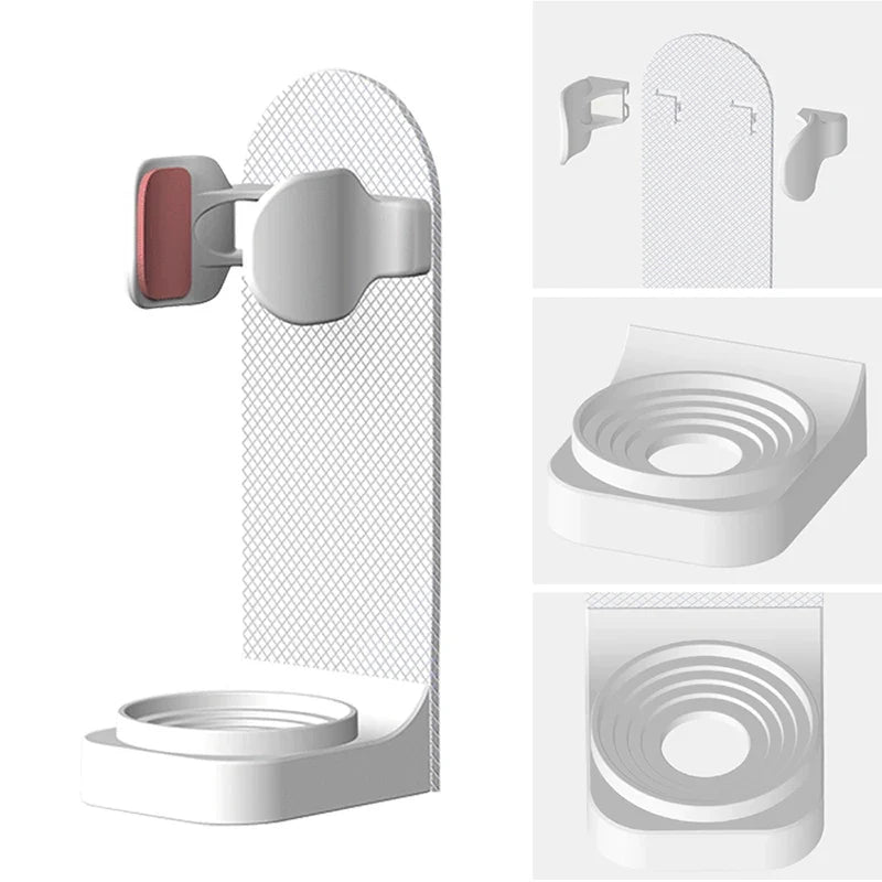 Sleek Wall-Mounted Toothbrush Holder
