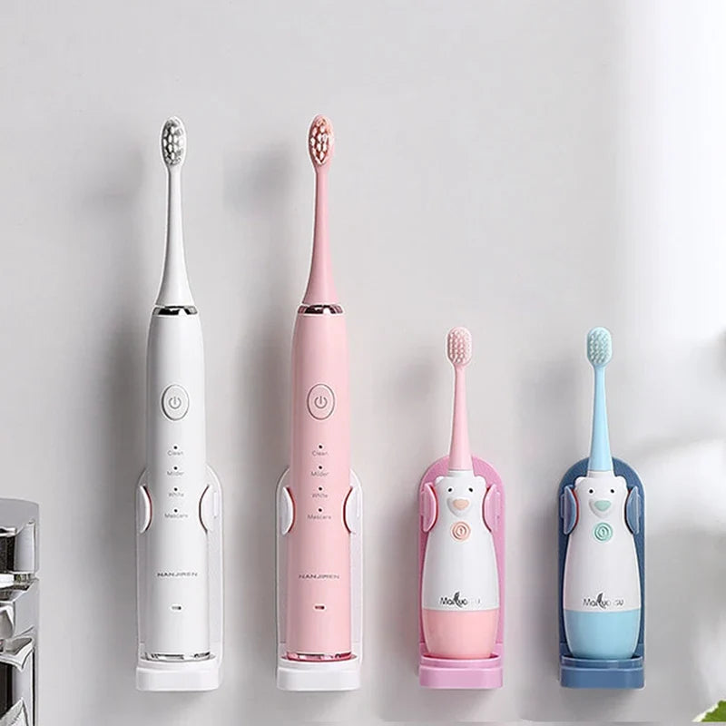Sleek Wall-Mounted Toothbrush Holder