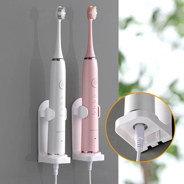 Sleek Wall-Mounted Toothbrush Holder