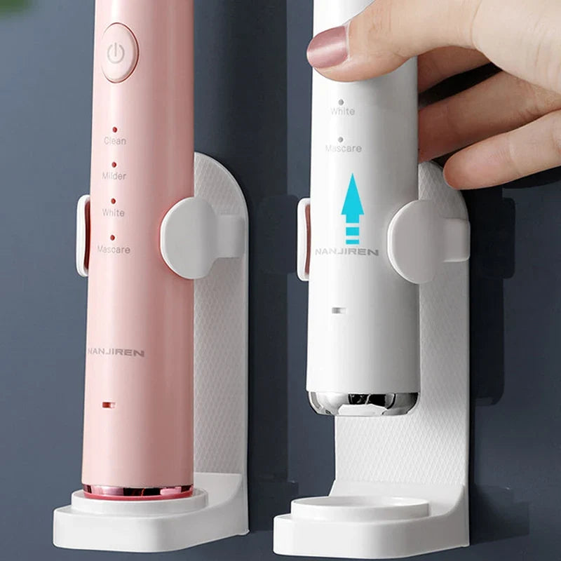 Sleek Wall-Mounted Toothbrush Holder