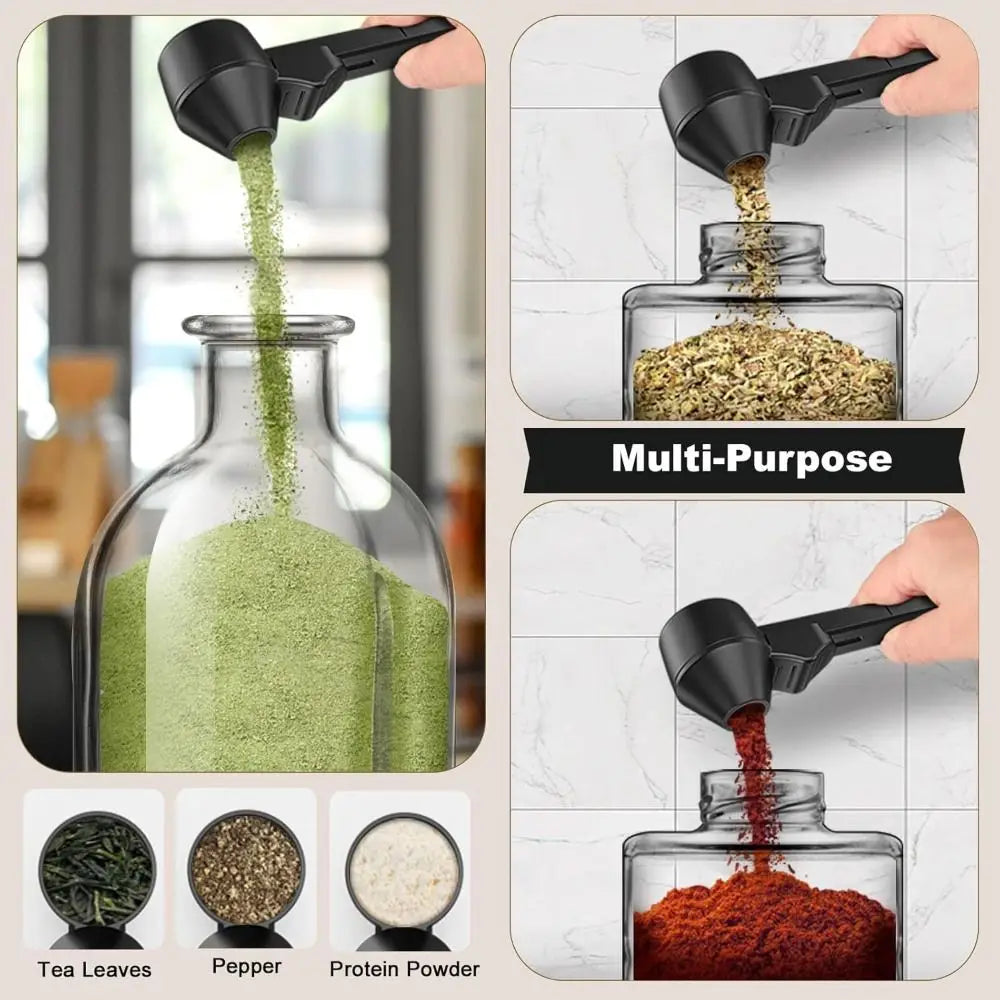 No Spill Coffee Scoop Funnel